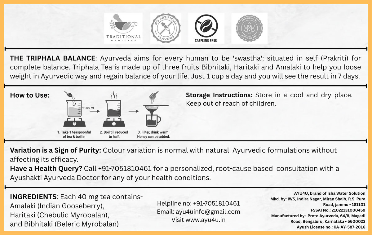 Triphala Tea