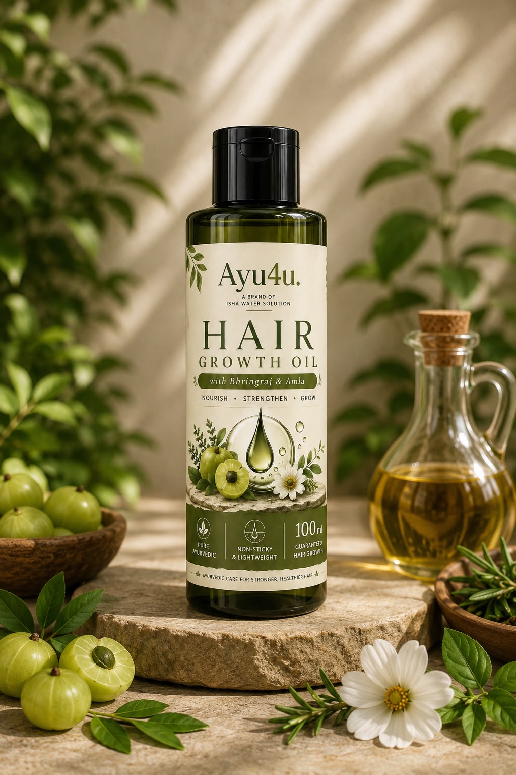 Hair Growth Oil with Bhringraj & Amla