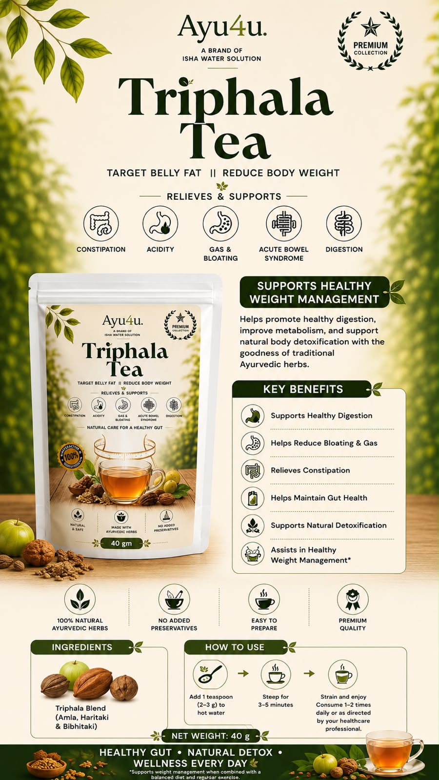 Triphala Tea